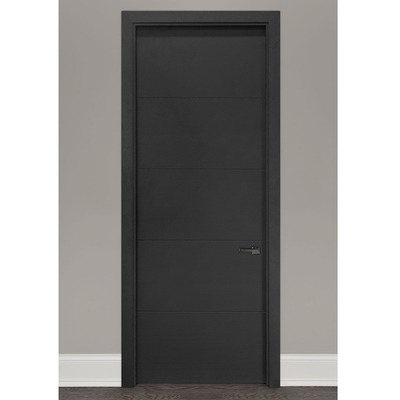 OEM het Binnenlandse Houten Deuren Duurzame Comité Slot van Slaapkamer Beige Grey Melamine Interior Door With