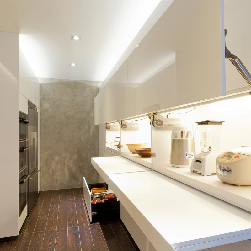 Wit Glans Lak Kleine Keukenkast Base Handvat Meubels Met Laden Pantries Organizer