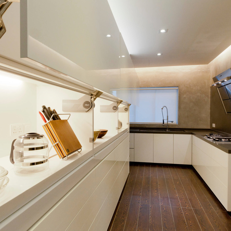 Wit Glans Lak Kleine Keukenkast Base Handvat Meubels Met Laden Pantries Organizer