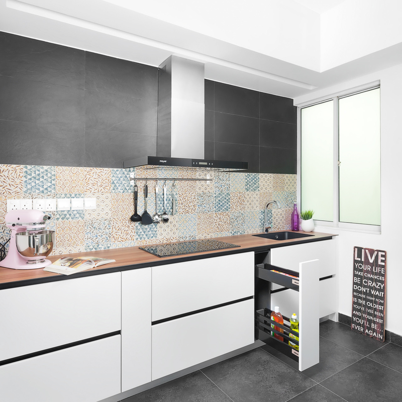 Nieuwe van de Vormmini kitchen cabinet wooden van Aankomstl Kleine de Muurkeukenkasten van pvc voor Flat