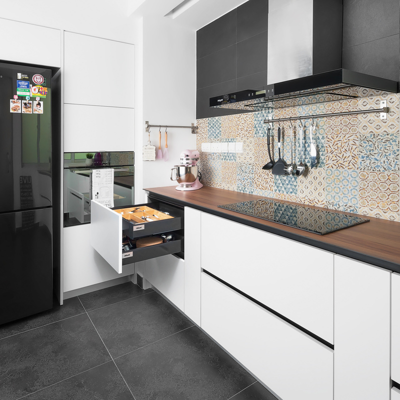 Nieuwe van de Vormmini kitchen cabinet wooden van Aankomstl Kleine de Muurkeukenkasten van pvc voor Flat