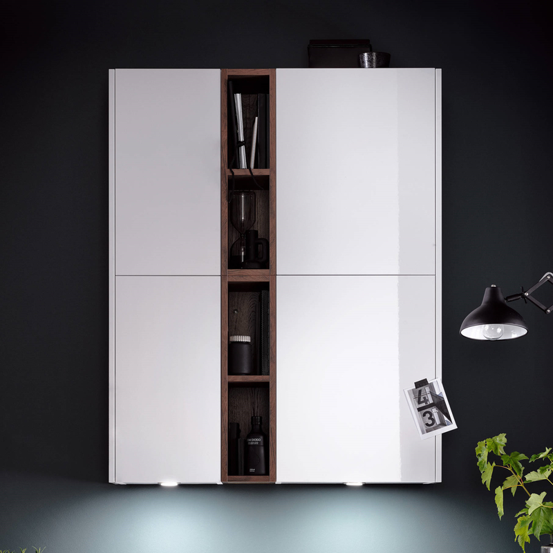 Modulaire keuken MDF hout fineer keukenkasten meubels alles in één met kookeiland