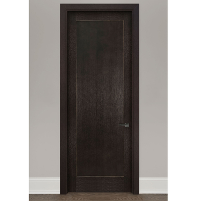 OEM het Binnenlandse Houten Deuren Duurzame Comité Slot van Slaapkamer Beige Grey Melamine Interior Door With