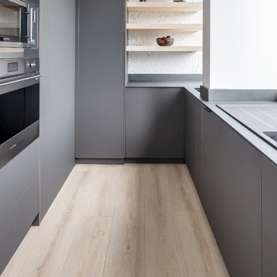 Houten Hangend Kabinet 2 Pac Matt Gray Finish Base Cabinet van de aanpassingsluxe